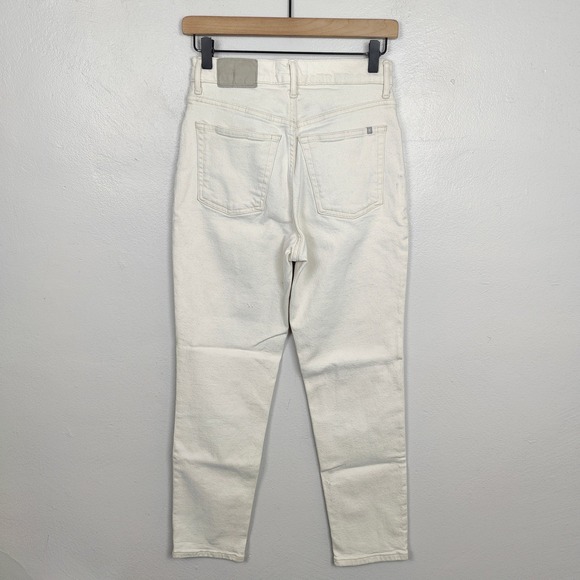 Everlane The Original Cheeky‎ Jean Womens 26 Regular Organic Cotton Ecru Beige - Picture 8 of 12